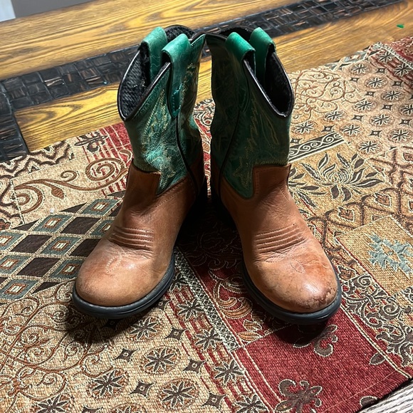 Old West Other - Old West Leathet toddler boots size 11